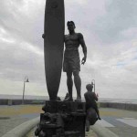 Surfer Sculpture Imperial Beach CA