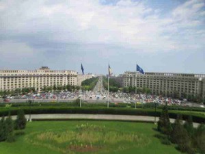 View From Palace Bucharest